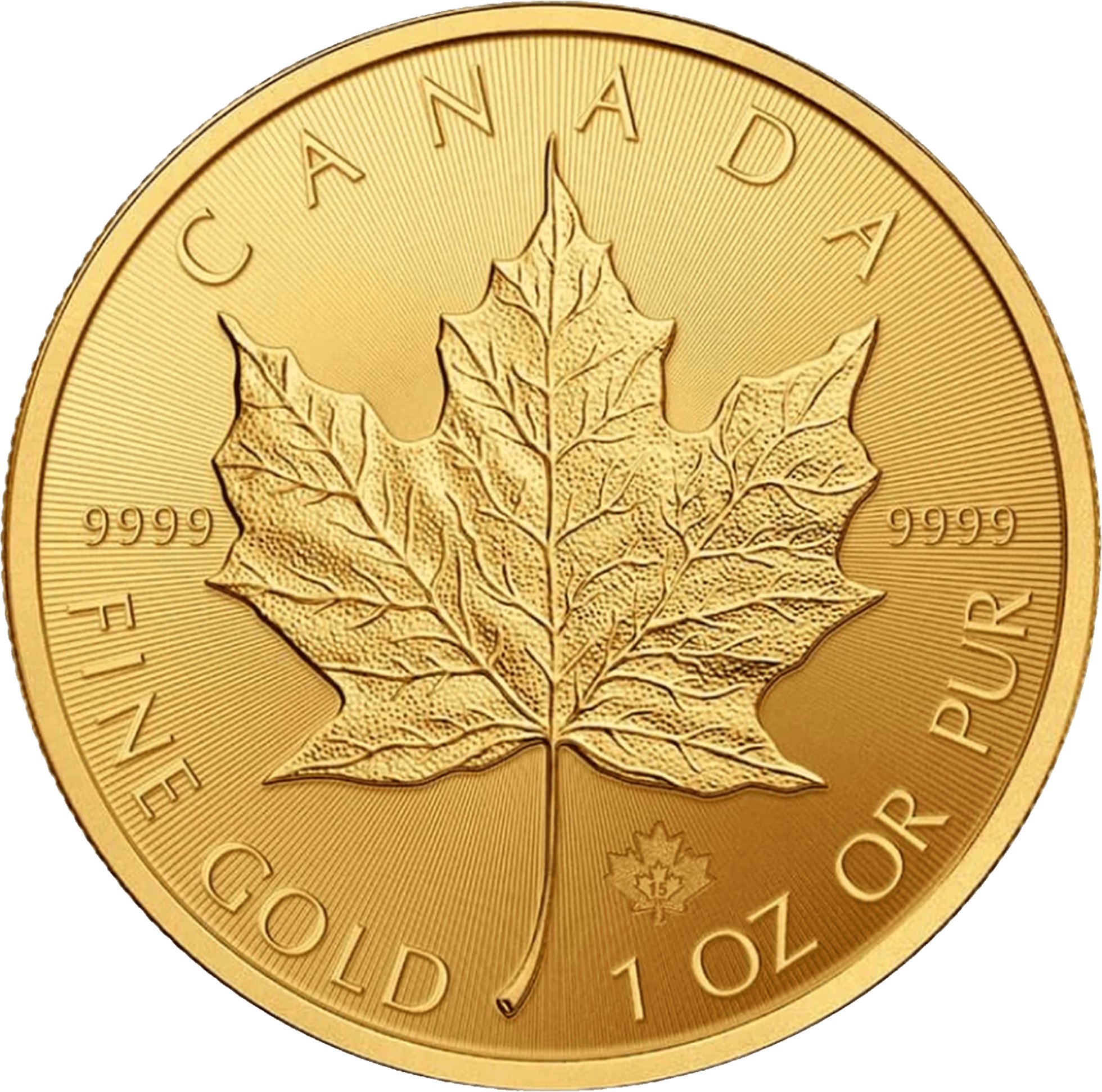Canadian Gold Maple Leaf